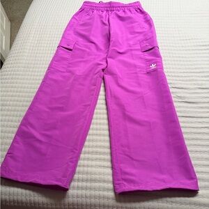 Adidas Vibrant Purple Cargo Trousers